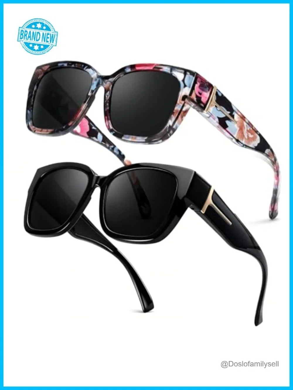 Polarized Fit Over Sunglasses Women UV Protection